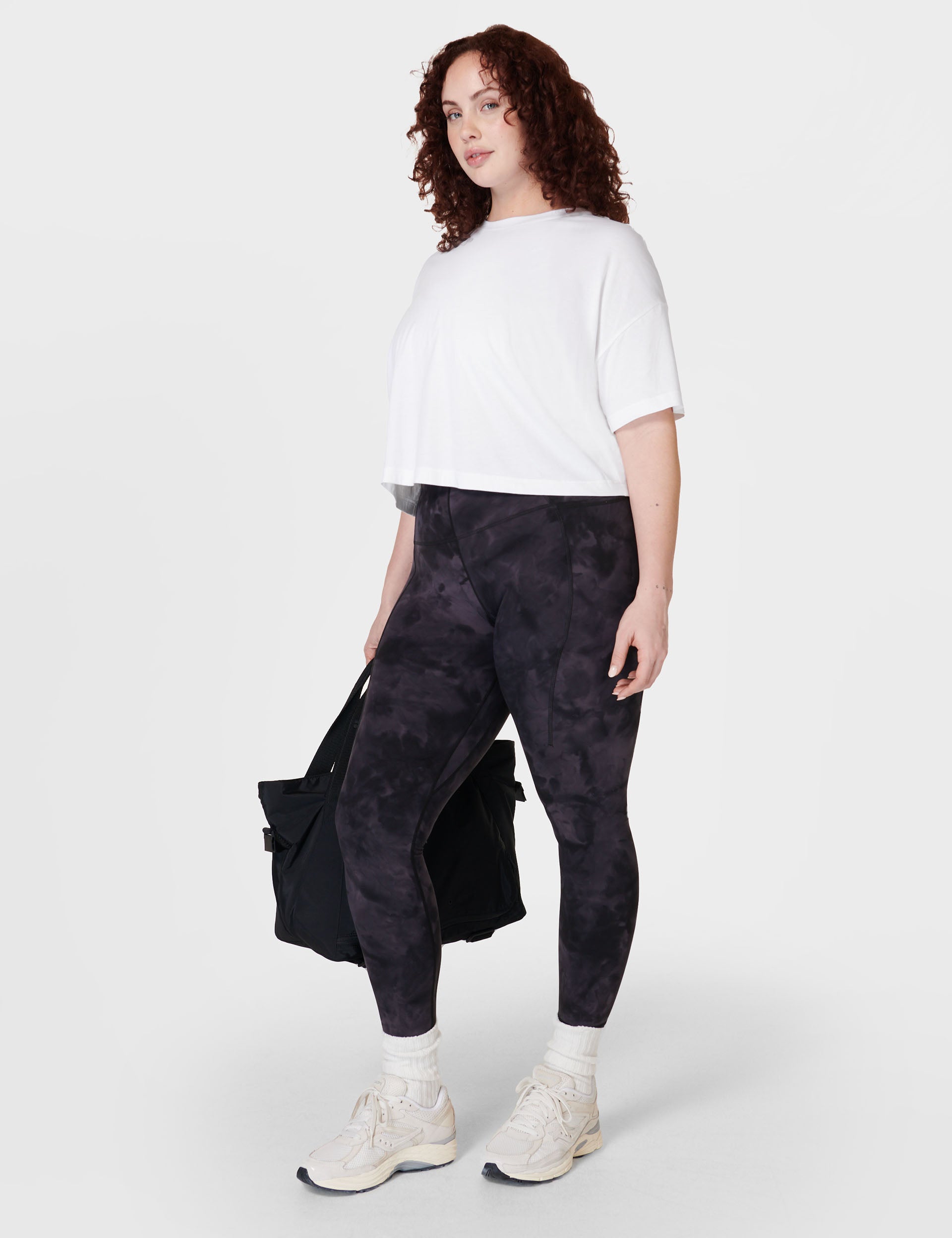 Essential Short Sleeve Crop T-Shirt for Women - Soft White Cotton Top | Perfect for Summer Outfits, Casual Wear & Layering
