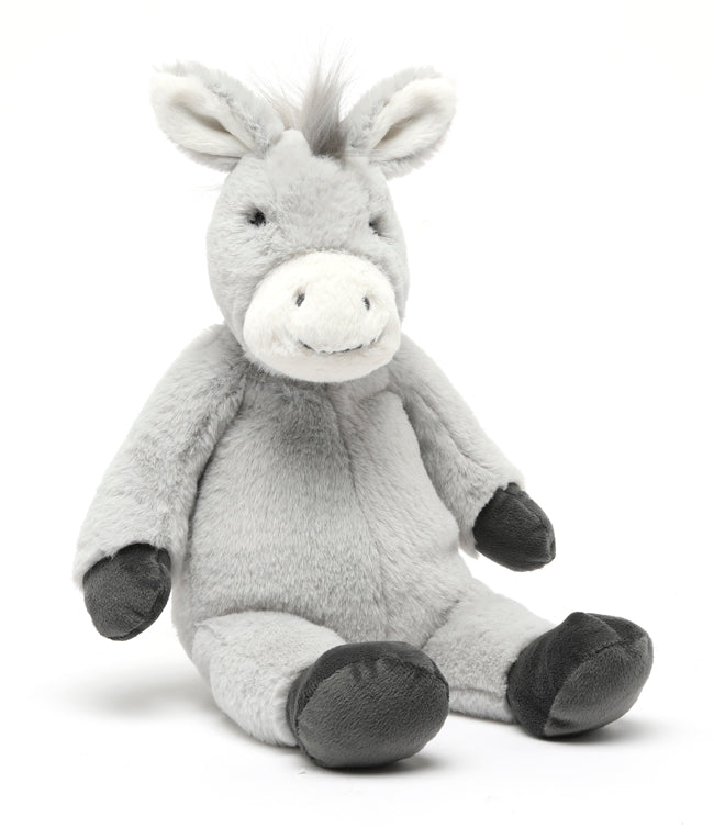 Diego the Donkey Plush Toy - Soft Stuffed Animal for Kids & Collectors | Perfect for Cuddling, Gifts, and Nursery Decor