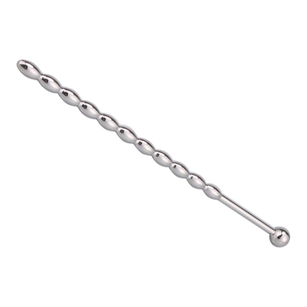 Premium FST Stainless Steel Urethral Sounds Dilators with Multi Beads - Medical Grade Penis Plug for Male Enhancement & Sensual Play - Perfect for BDSM, Adult Play & Medical Use