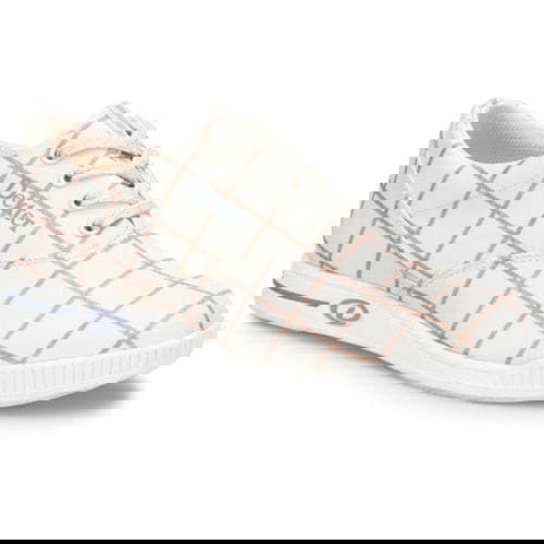 Dexter Women's Kerrie Cream Plaid Bowling Shoes - Comfortable & Stylish for League Play & Casual Bowling