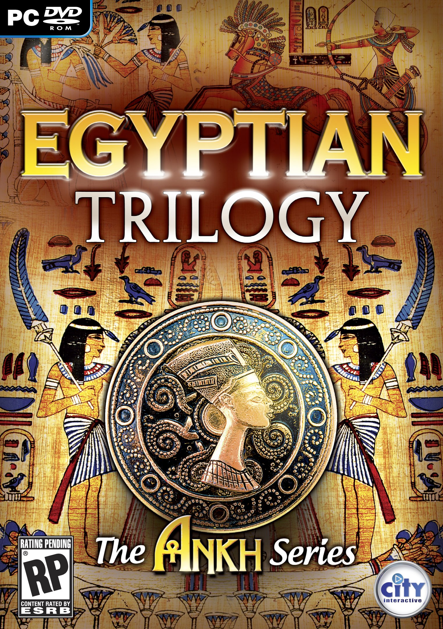 The Egyptian Trilogy - PC Game | Ancient Egypt Adventure & Strategy | Explore Pyramids, Solve Mysteries | Perfect for History & Puzzle Lovers