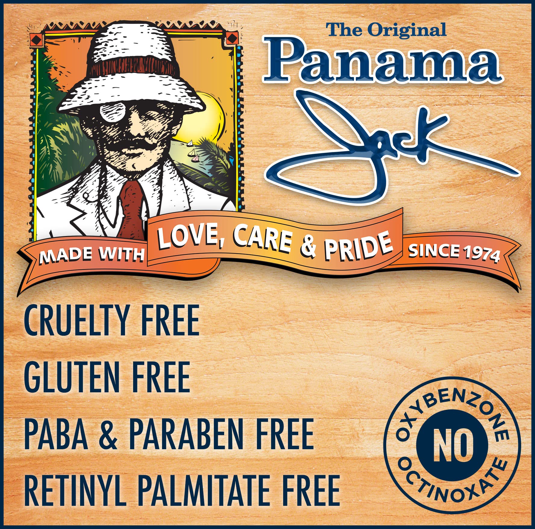 Panama Jack Rose Oil - SPF 0 Sun Tanning Oil, No Sunscreen, Natural Tan Enhancer for Deep Bronzing (Pack of 6) | Perfect for Beach, Pool & Summer Vacation Glow