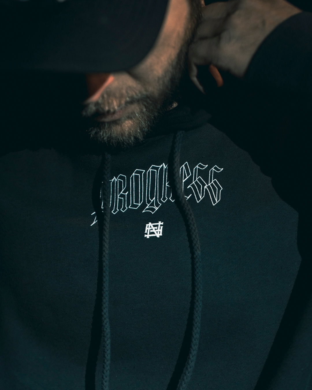 MANTRA HOODIE - Premium Slate Grey Pullover Sweatshirt for Men & Women | Cozy Fleece Lining, Relaxed Fit | Perfect for Yoga, Meditation & Casual Wear