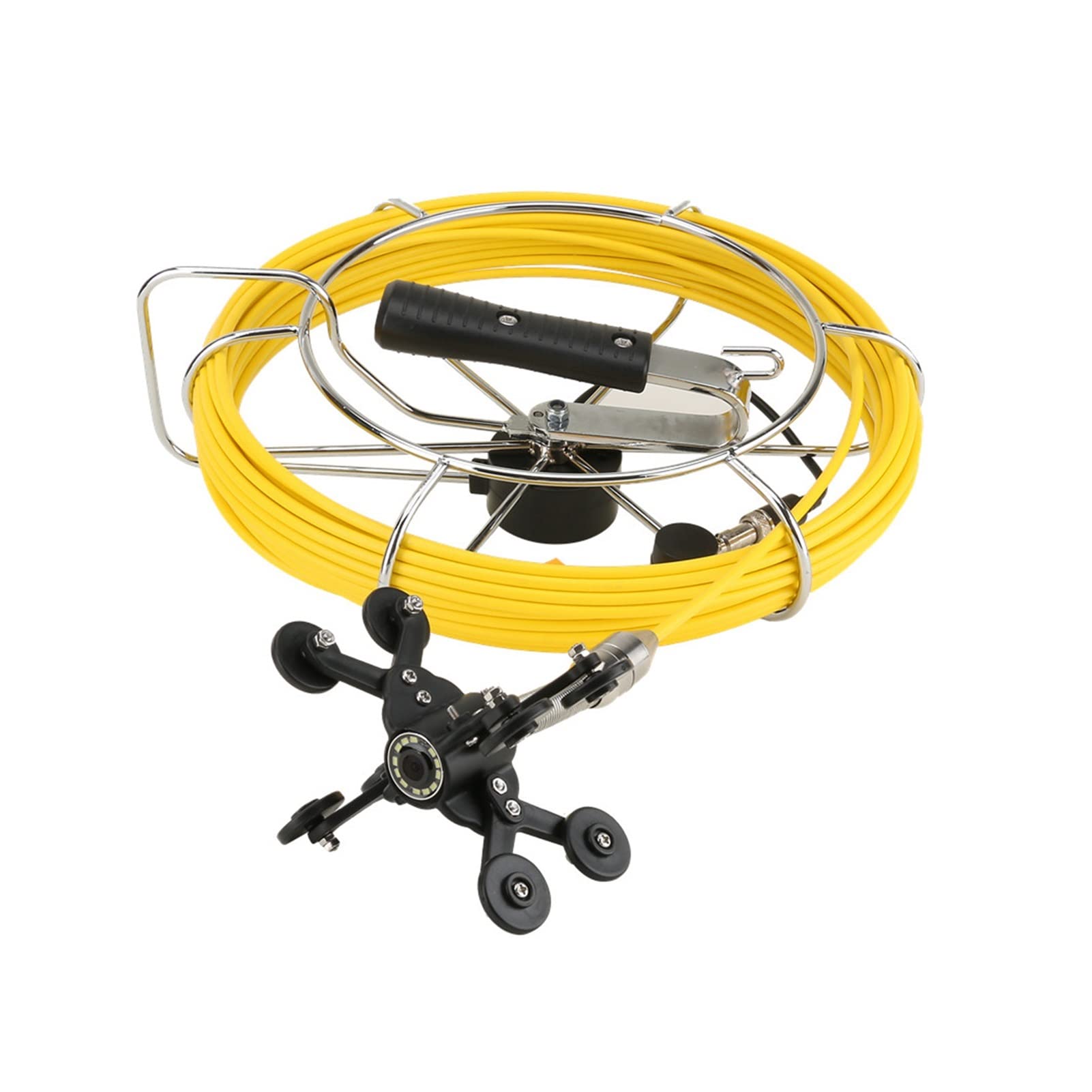 30M/50M Sewer Inspection Camera with Meter Counter & DVR - Industrial Endoscope for Drain Pipe, Pipeline & Sewer Line Inspection - Ideal for Plumbing, HVAC & Home Maintenance
