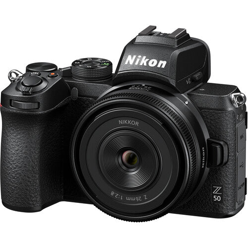 Nikon NIKKOR Z 26mm f/2.8 Wide-Angle Prime Lens for Z-Mount Mirrorless Cameras - Perfect for Travel, Street & Landscape Photography