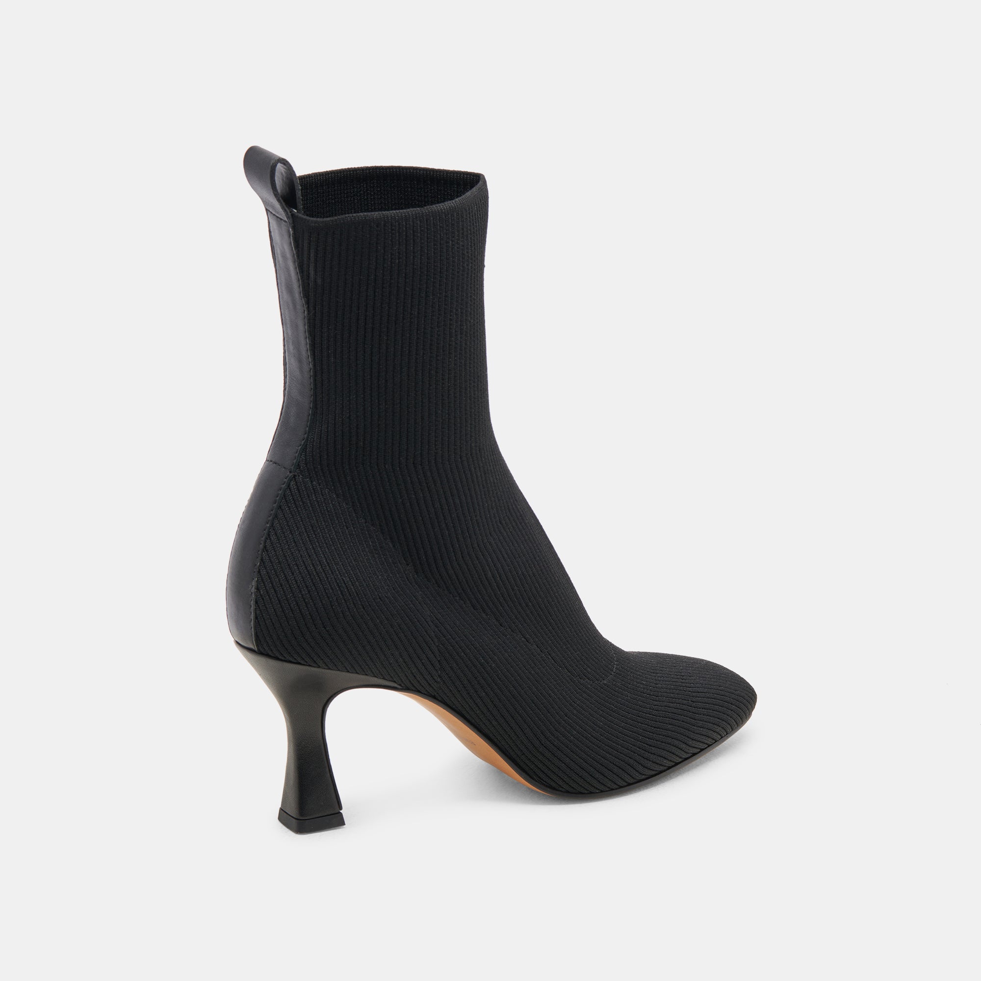 Glamorous Black Knit Boots for Women - Stylish & Comfortable Winter Boots for Casual Outfits, Office Wear & Night Out