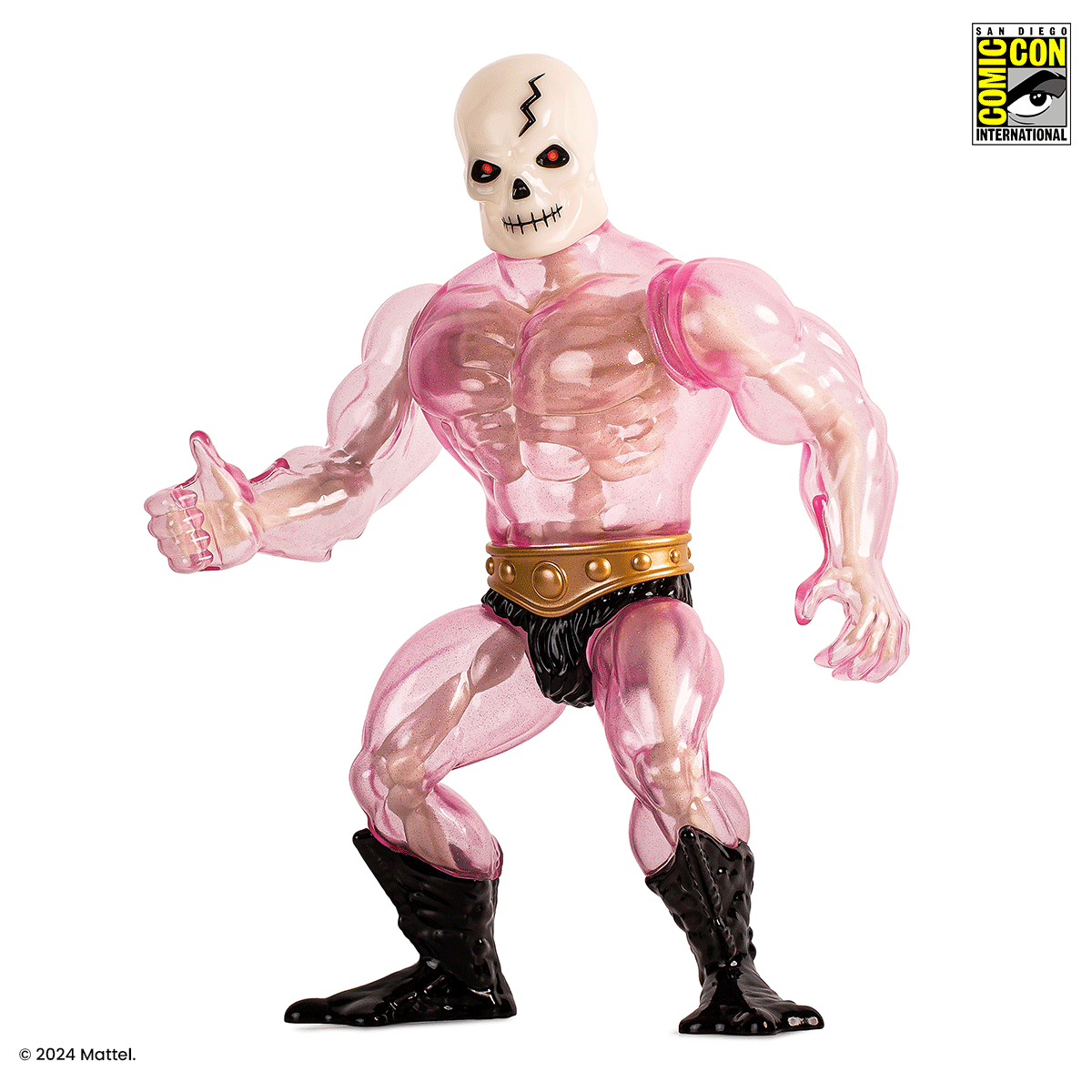 Masters of the Universe Scareglow Soft Vinyl Figure - Cherry Blossom Glow in The Dark Collectible Toy | Perfect for Display, Gift Giving & He-Man Fans Collection
