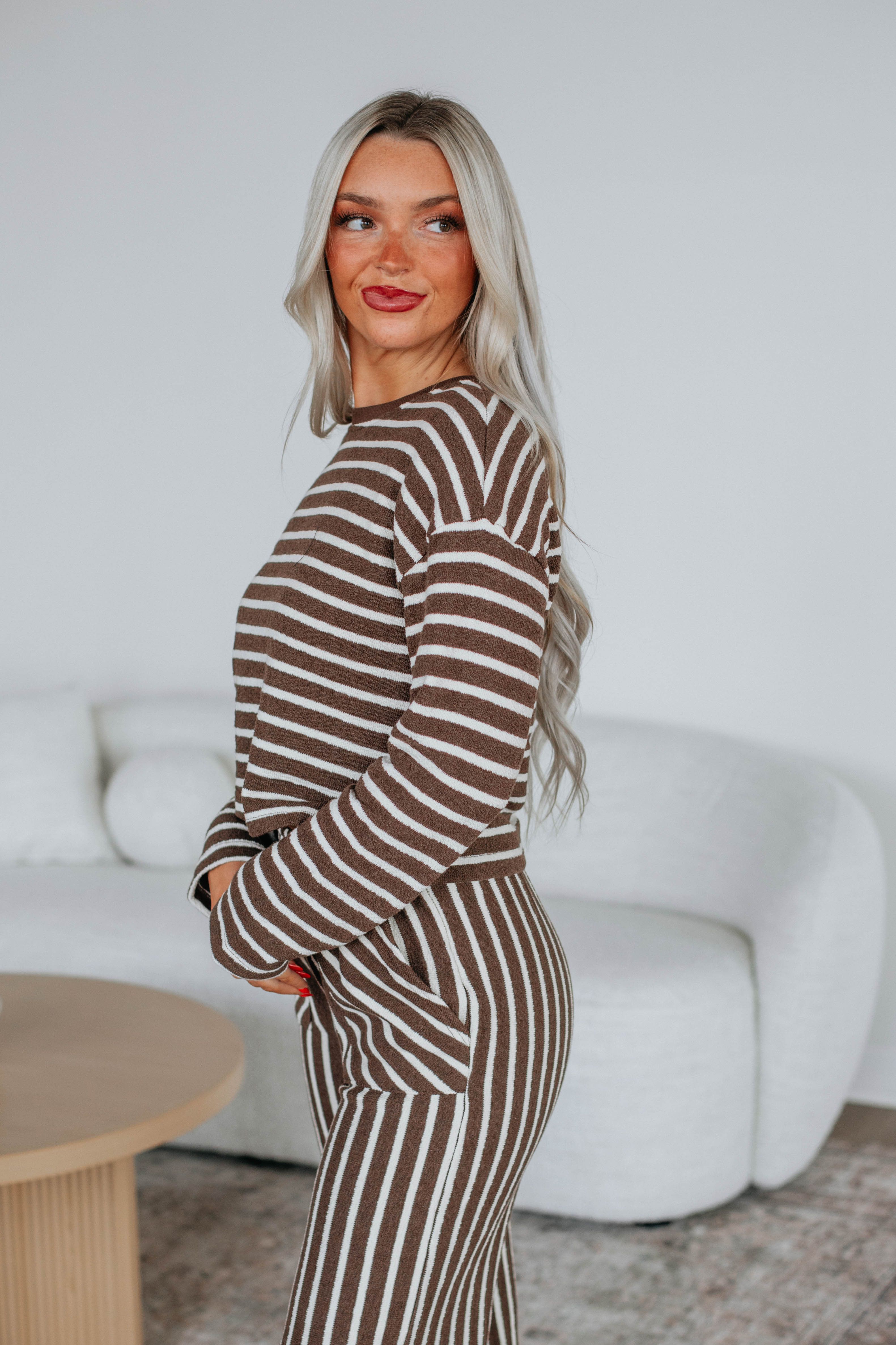 Deidre Striped Women's T-Shirt - Casual & Comfortable Top for Everyday Wear | Perfect for Work, Outings & Relaxing