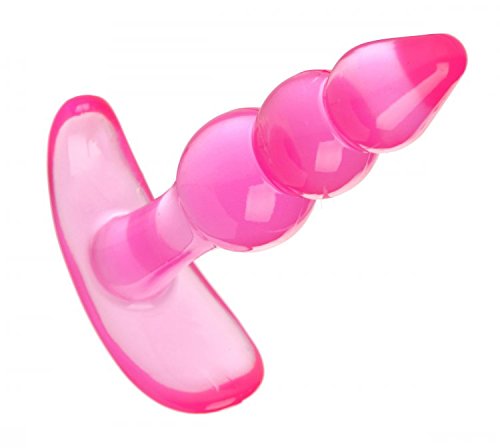 Bubbles Bumpy Starter Anal Plug - Pink (AD921) | Beginner-Friendly Silicone Butt Plug for Comfortable Anal Training & Play | Perfect for Couples & Solo Exploration