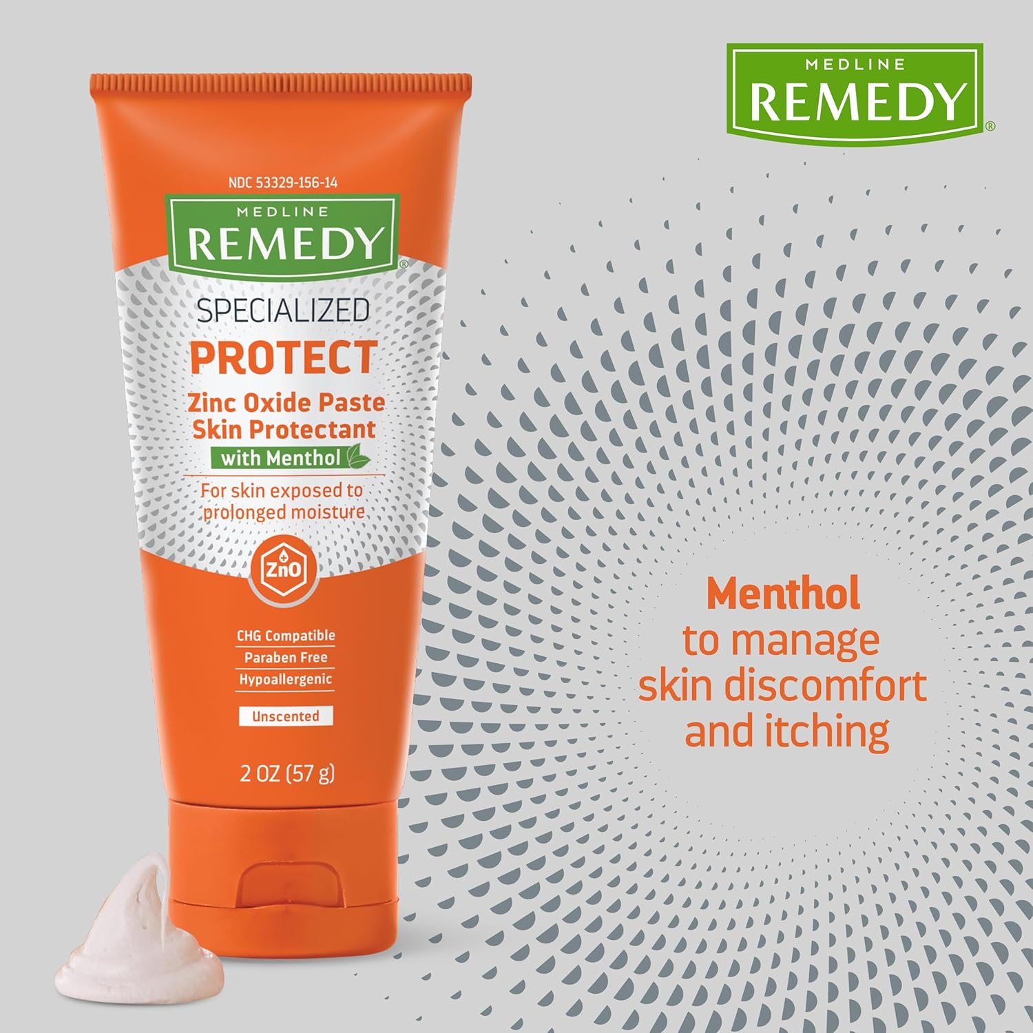 Remedy Calazime Protectant Paste - Diaper Rash Cream for Babies & Adults | Soothing Skin Protection for Diaper Rash, Chafing & Irritation | Ideal for Daily Use & Sensitive Skin Care