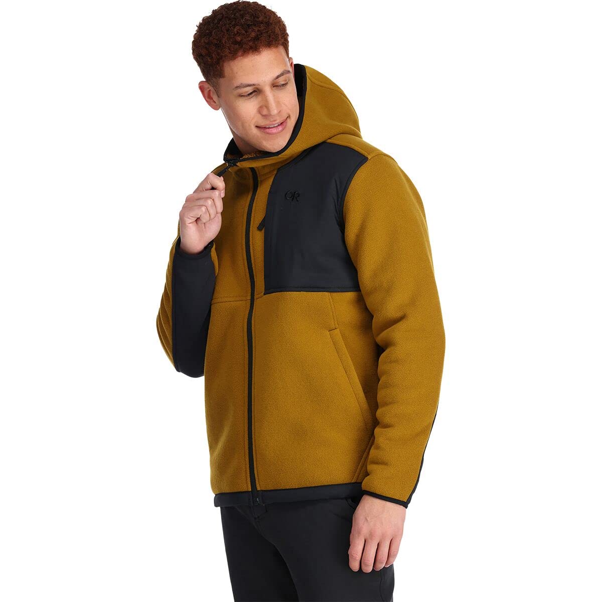 Outdoor Research Juneau Fleece Hoodie for Men - Lightweight Warm Winter Jacket with Hood for Hiking, Camping & Outdoor Adventures