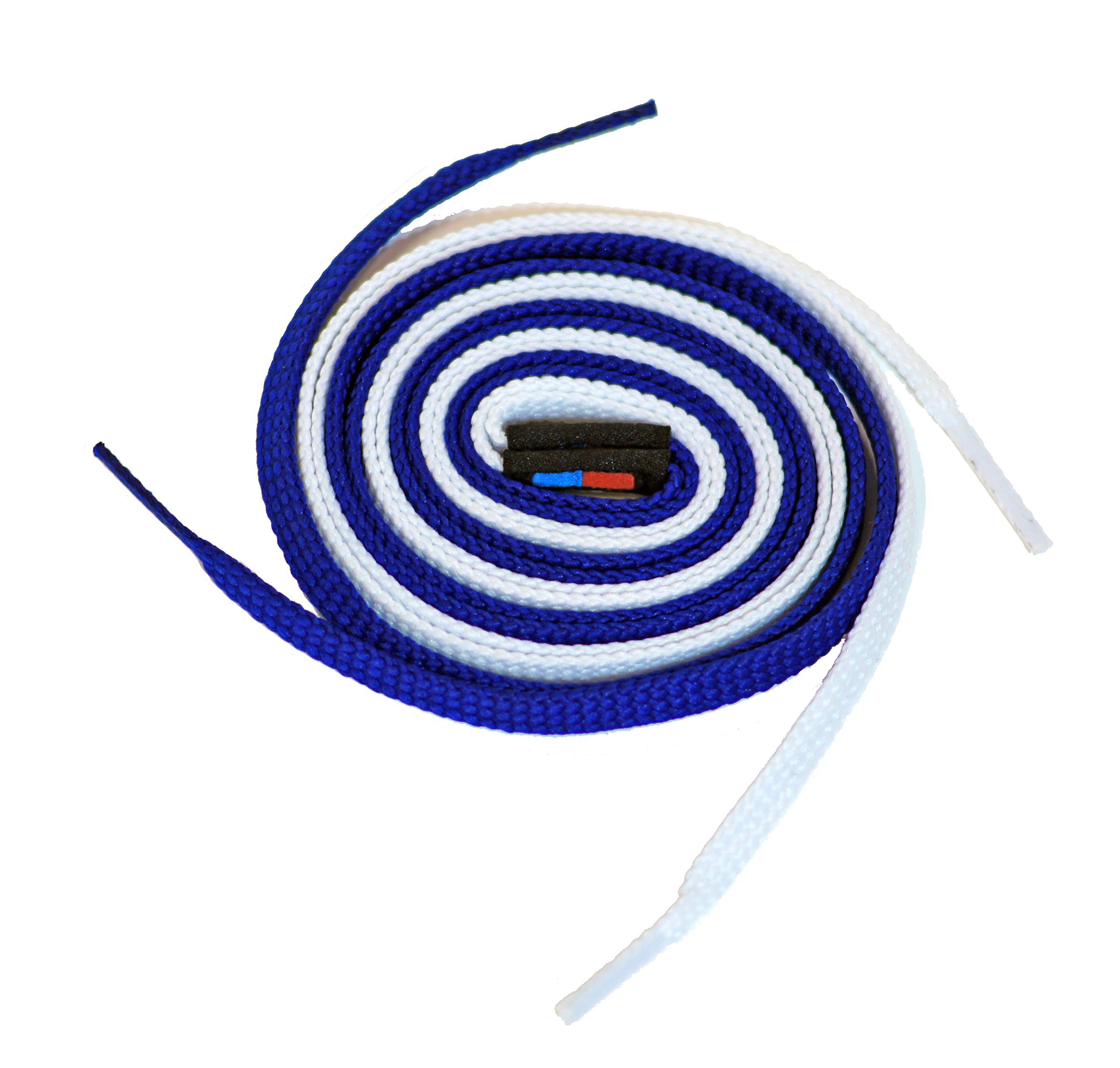 Dual Colored Waxed Shoe Laces - Easy to Tie & Secure for Kids & Adults - Perfect for Sneakers, Dress Shoes & Learning to Tie