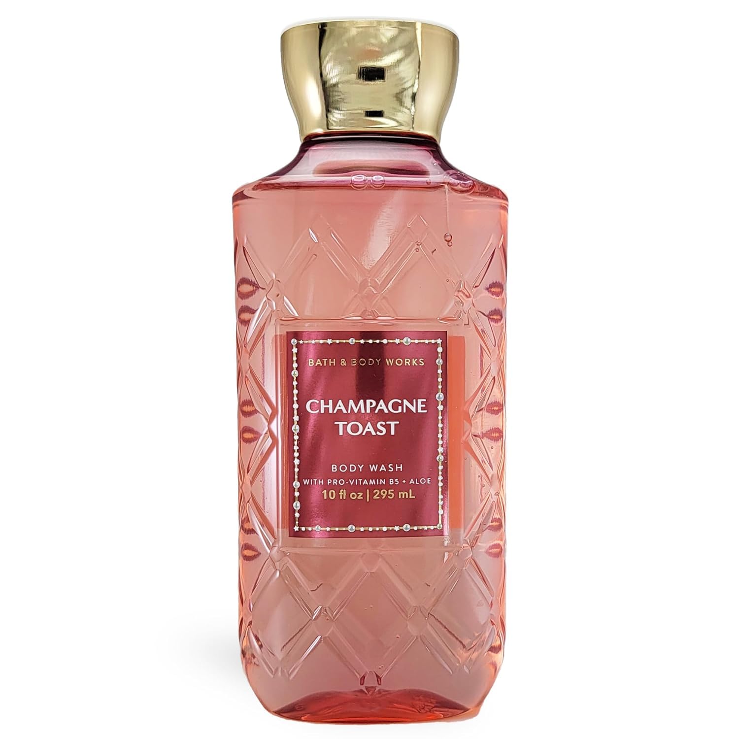 Champagne Toast Women's Body Wash with Pro-Vitamin B5 & Aloe Vera - Hydrating & Luxurious Shower Gel for Soft Skin | Perfect for Daily Bath, Spa Day & Gift Sets