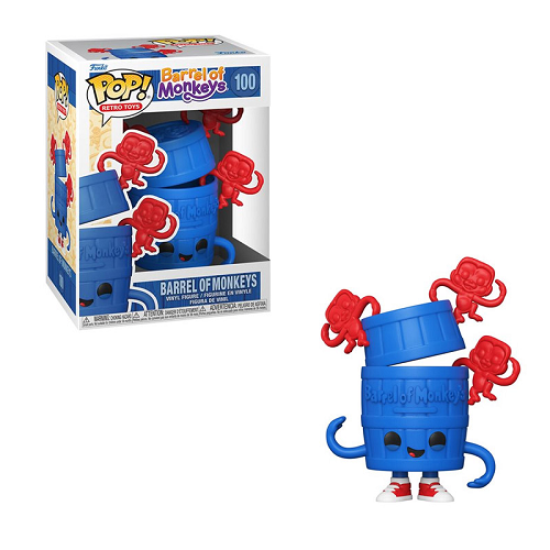 Funko Pop! Barrel of Monkeys #100 - Collectible Vinyl Figure - Perfect for Game Nights & Pop Culture Displays