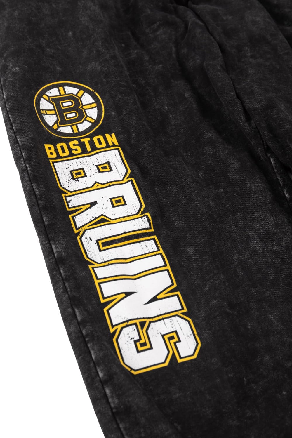 **Calhoun NHL Men's Acid Wash Cotton Fleece Sweatpants - Athletic Jogger Pants for Casual Wear, Gym & Lounge**