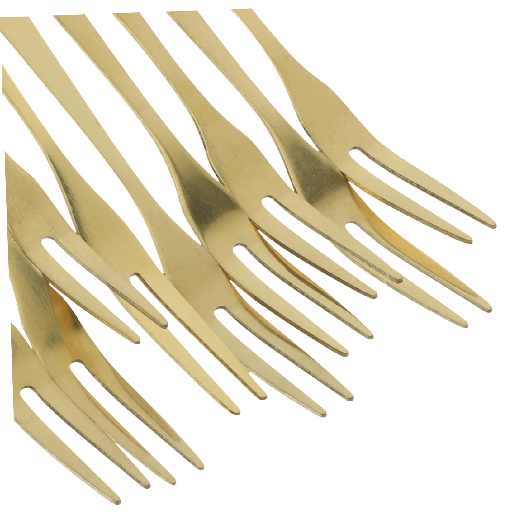 10-Pack Reusable Stainless Steel Fruit Forks & Picks - Perfect for Parties, Picnics, and Fruit Platters - Durable & Eco-Friendly Dessert Utensils