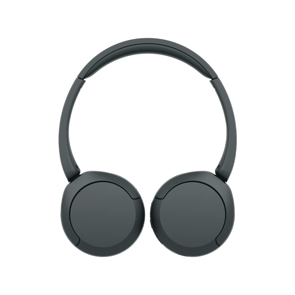Sony WH-CH520/B Wireless Bluetooth Headphones with Built-in Mic - Black | Noise Cancelling, Long Battery Life | Bundle with 3-Year CPS Protection Plan | Perfect for Travel, Workouts & Gaming
