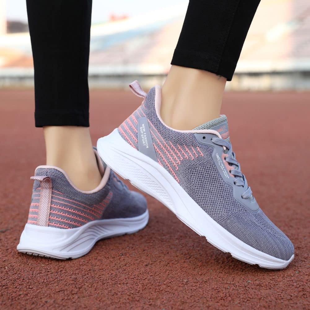 VAXAV Women's Lightweight Breathable Mesh Sneakers - Comfortable Walking Running Tennis Shoes for Hiking, Gym & Outdoor Activities | Perfect for Casual Wear, Sports & Travel