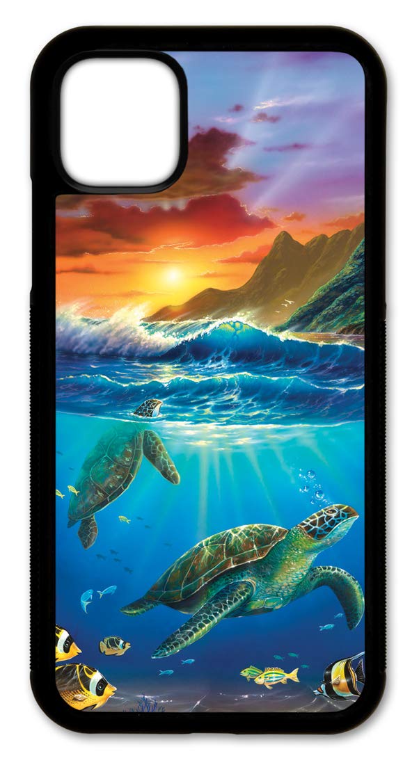 Sea Turtles Art Case for iPhone 11 (6.1 Inch) - Protective Phone Cover with Unique Marine Design - Perfect for Beach Lovers & Ocean Enthusiasts
