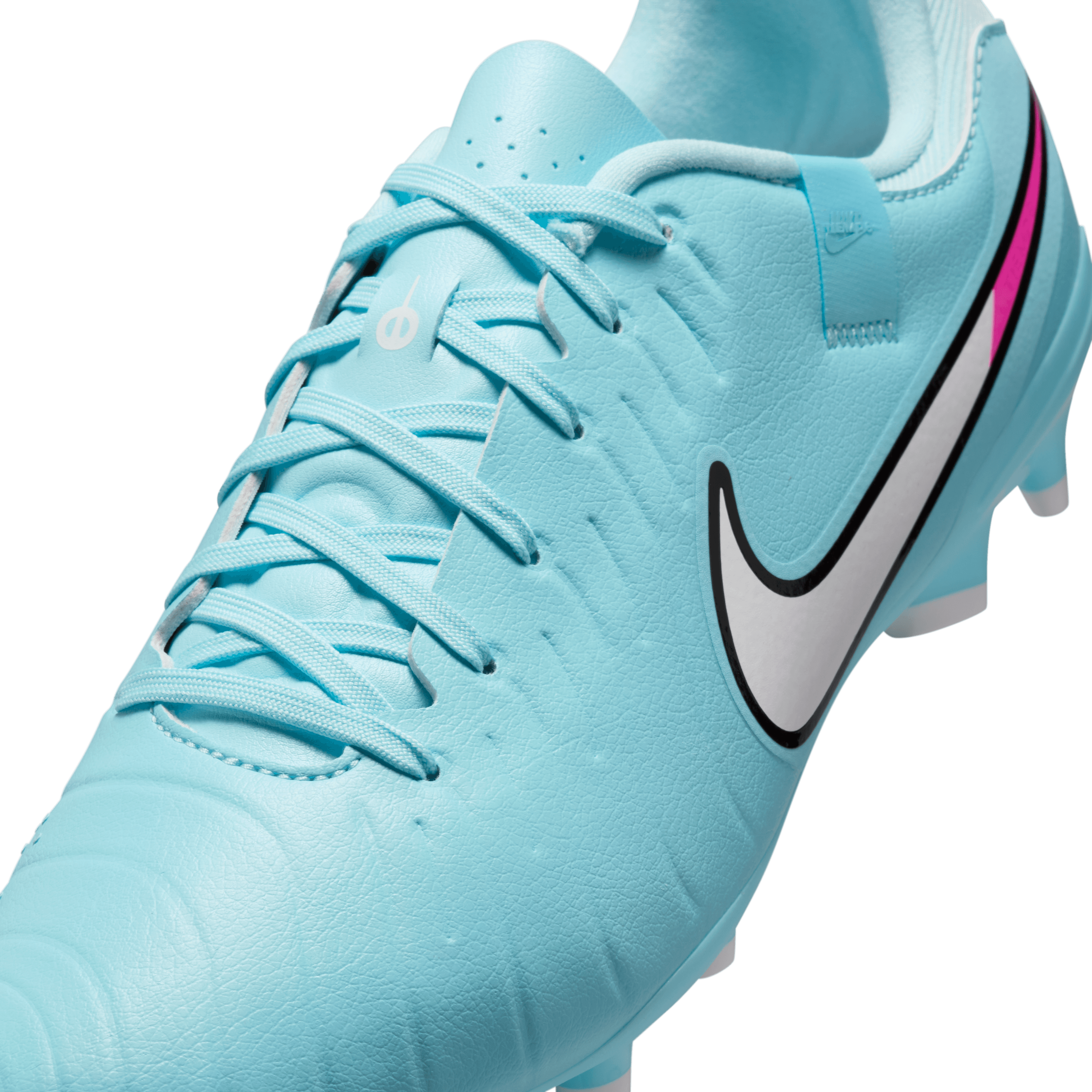 Nike Tiempo Legend 10 Academy FG/MG Soccer Cleats for Men - Copa/White Color - Perfect for Turf and Artificial Grass Fields - Ideal for Training and Match Play