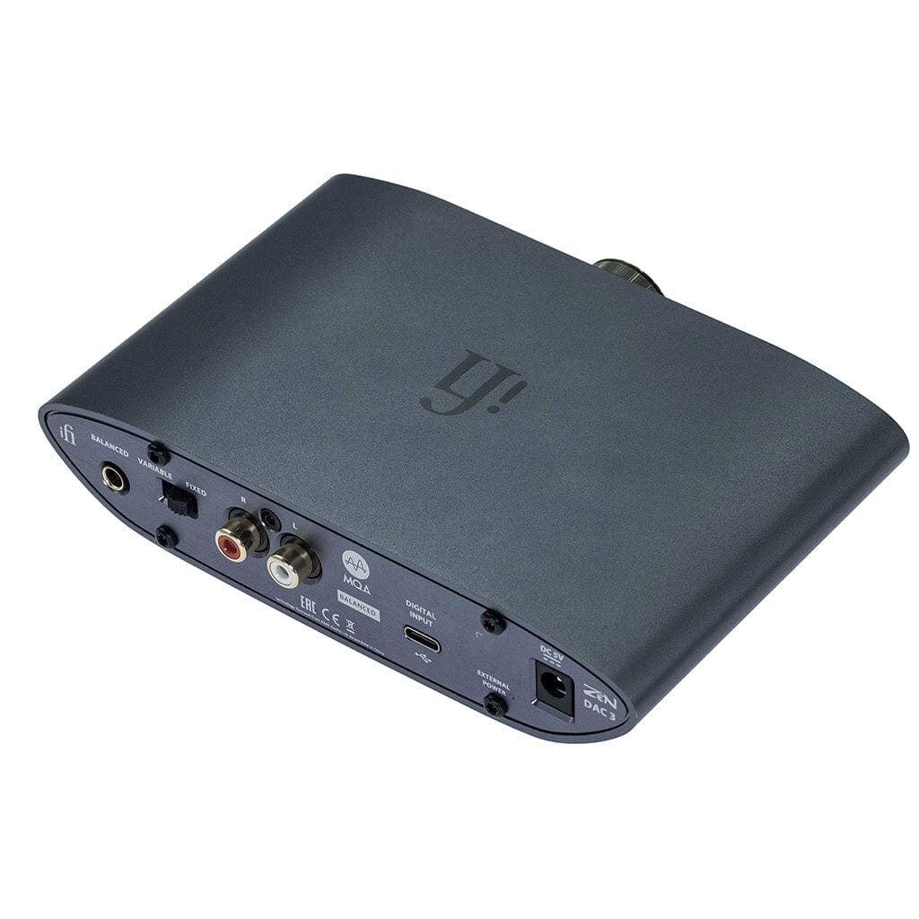 iFi Audio ZEN DAC 3 - High Resolution USB DAC & Headphone Amplifier - Perfect for Audiophiles & Home Audio Systems - Enjoy Studio-Quality Sound for Music, Movies & Gaming