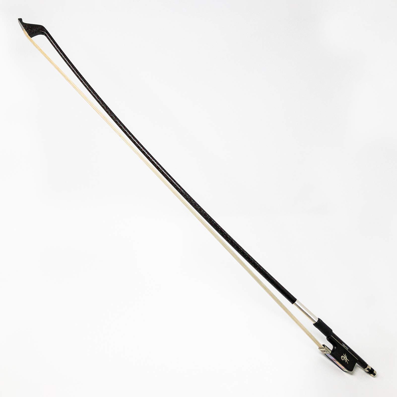 The Piano Guys Carbon Fiber Cello Bow - 1/2 Size with Ebony Frog & Premium Horsehair | Professional Grade for Students & Performers | Perfect for Classical, Jazz & Solo Performances