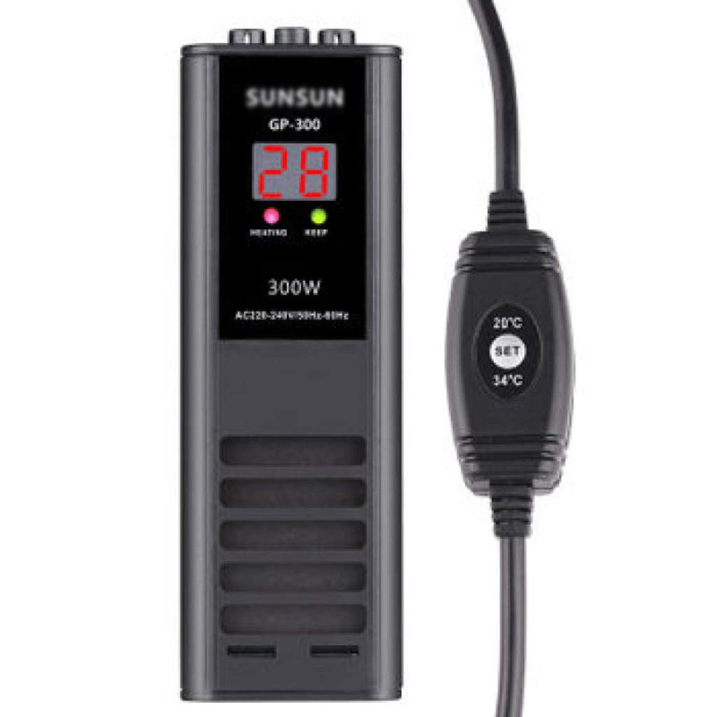 KKYG PTC High Power Aquarium Heater - 300W/500W Submersible Fish Tank Heater with Adjustable Temperature Control, Shatterproof Design for Betta, Turtle, Saltwater & Freshwater Tanks - Perfect for Home Aquariums, Fish Breeding & Reptile Habitats