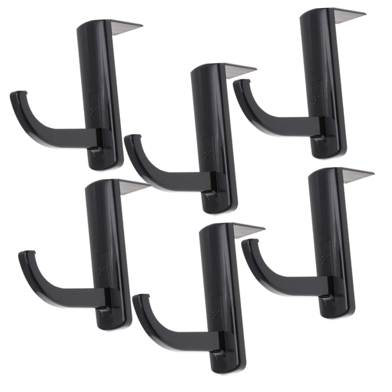 OSALADI 6-Pack Headset Stand - Adjustable Gaming Headphone Holder with Non-Slip Base, Headphone Hanger Rack for Desk Organization - Perfect for Gamers, Streamers & Home Office Setup