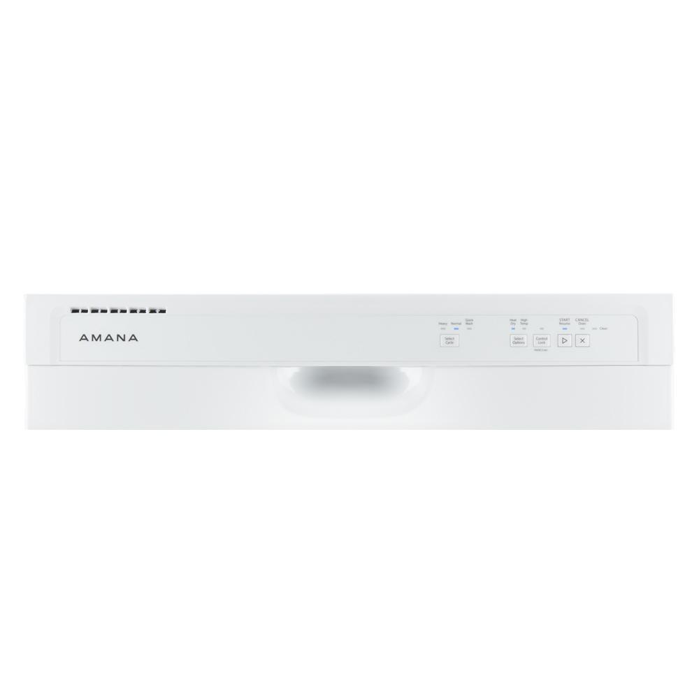 Amana ADFS2524RW 24-Inch Built-In Dishwasher with Midnight Black Interior - Quiet Operation, Energy Efficient, Perfect for Kitchens and Small Spaces