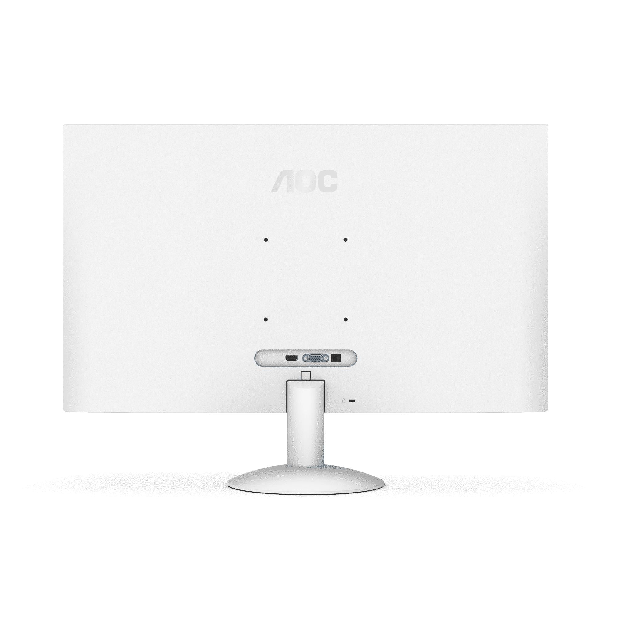 AOC 27B30H/BW 27-Inch Full HD 120Hz Ultra Slim Computer Monitor (White) - Perfect for Gaming, Office Work & Home Entertainment