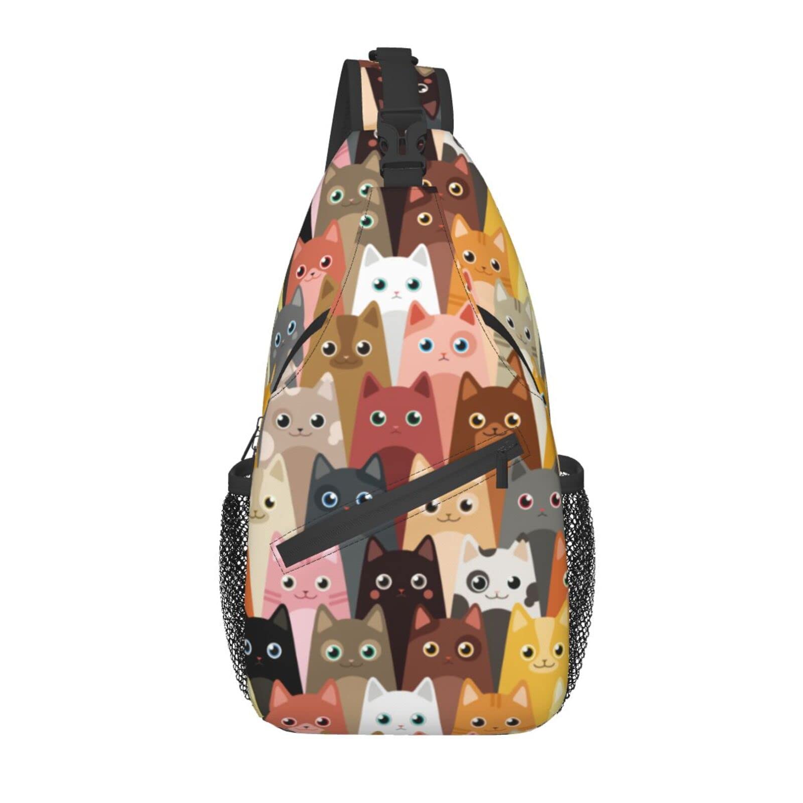 Unisex Sling Backpack for Travel & Hiking - Adjustable Strap