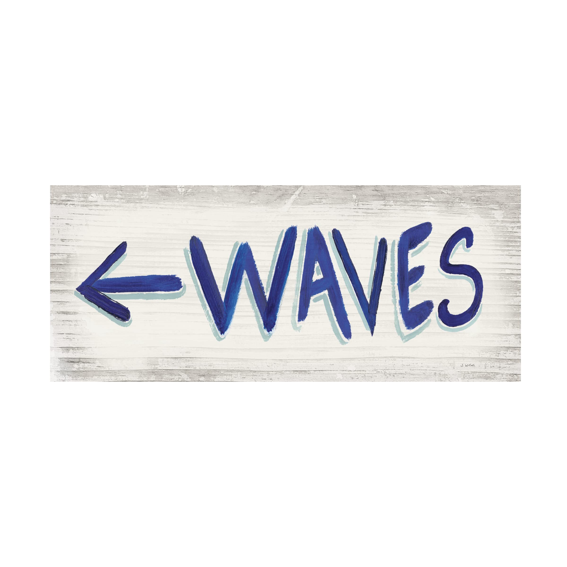 Trademark Fine Art 'Beach Time IX' Canvas Wall Art by James Wiens - Coastal Decor for Living Room, Bedroom & Office