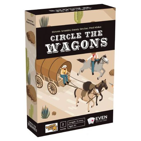 Circle The Wagons - Premium Board Game for Family Game Night | Strategy Game for Adults & Kids | Fun Group Activity for Parties & Game Nights
