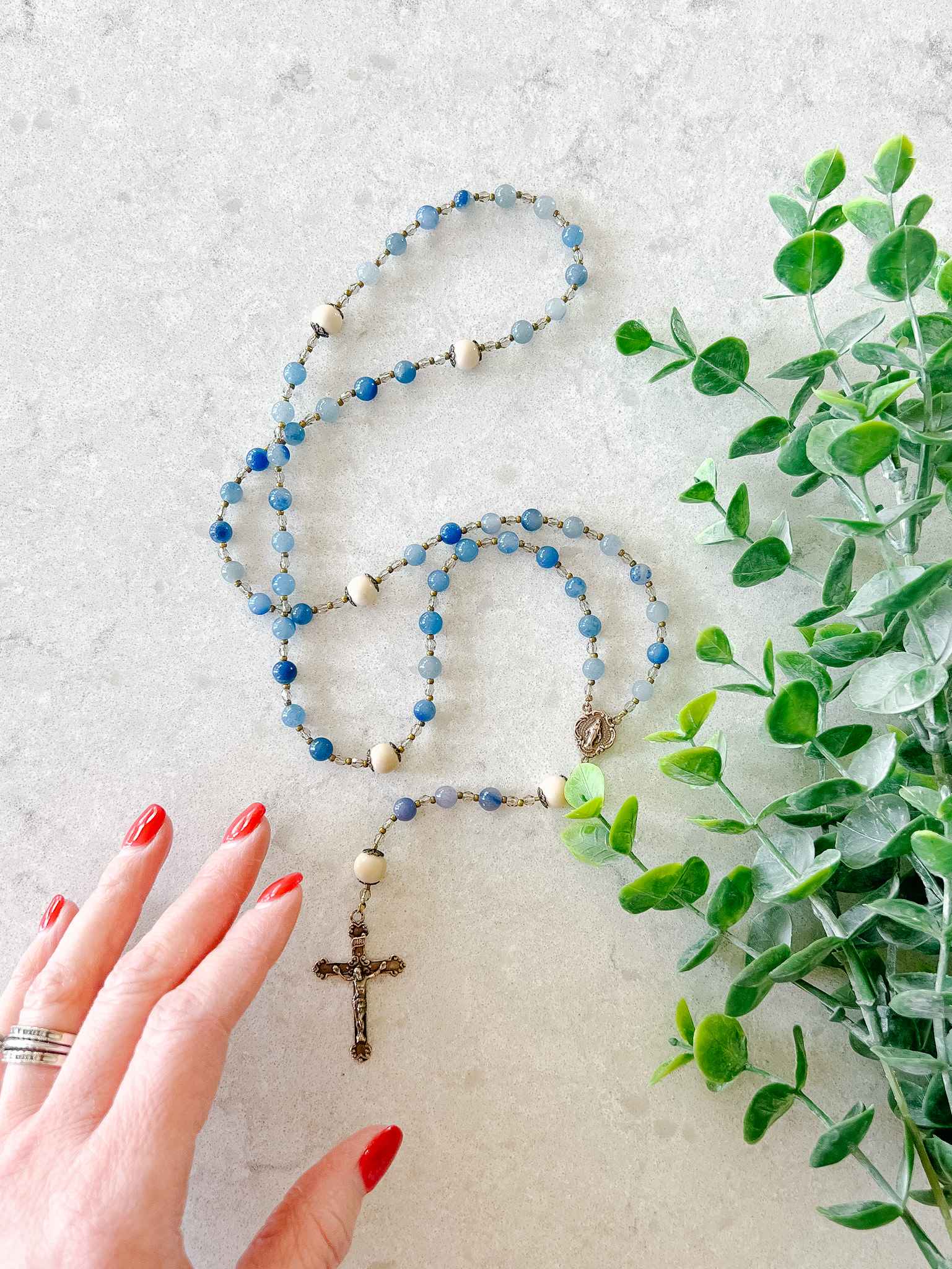 Miraculous Medal Rosary - Catholic Religious Jewelry for Prayer & Devotion - Perfect for Gifts, Worship & Spiritual Protection
