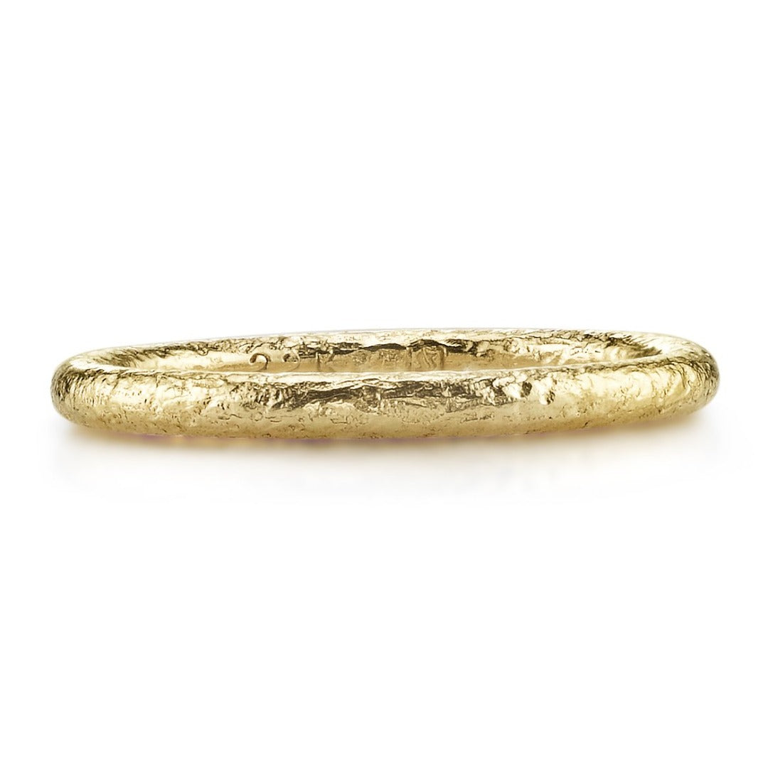 22K Yellow Gold Single Stone Jane Band Ring for Women - Elegant & Durable Jewelry for Weddings, Anniversaries & Special Occasions