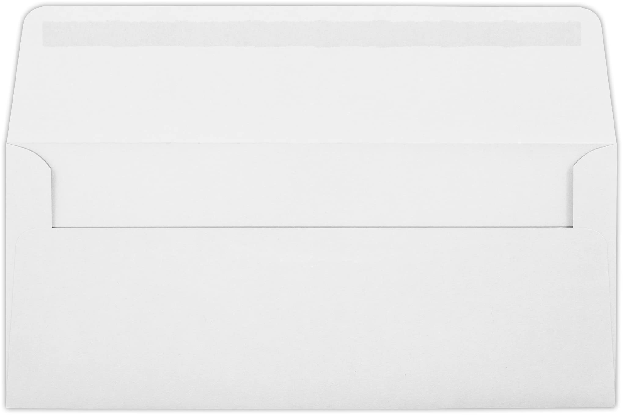 Premium #10 Business Envelopes 4 1/8 x 9 1/2 Inches - 500 Pack Bright White 28lb Text Weight for Professional Mailing, Office Correspondence & Wedding Invitations