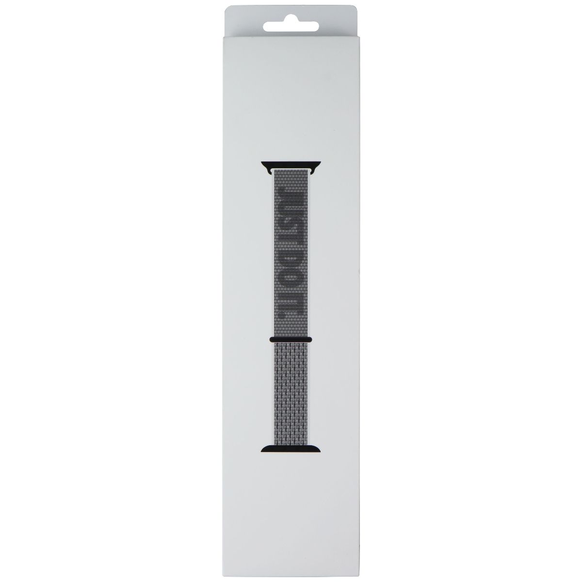 Apple Watch 45mm Nike Sport Loop Band - Compatible with 49/46/45/44mm Series - Summit White & Black - Perfect for Running, Workouts & Active Lifestyles