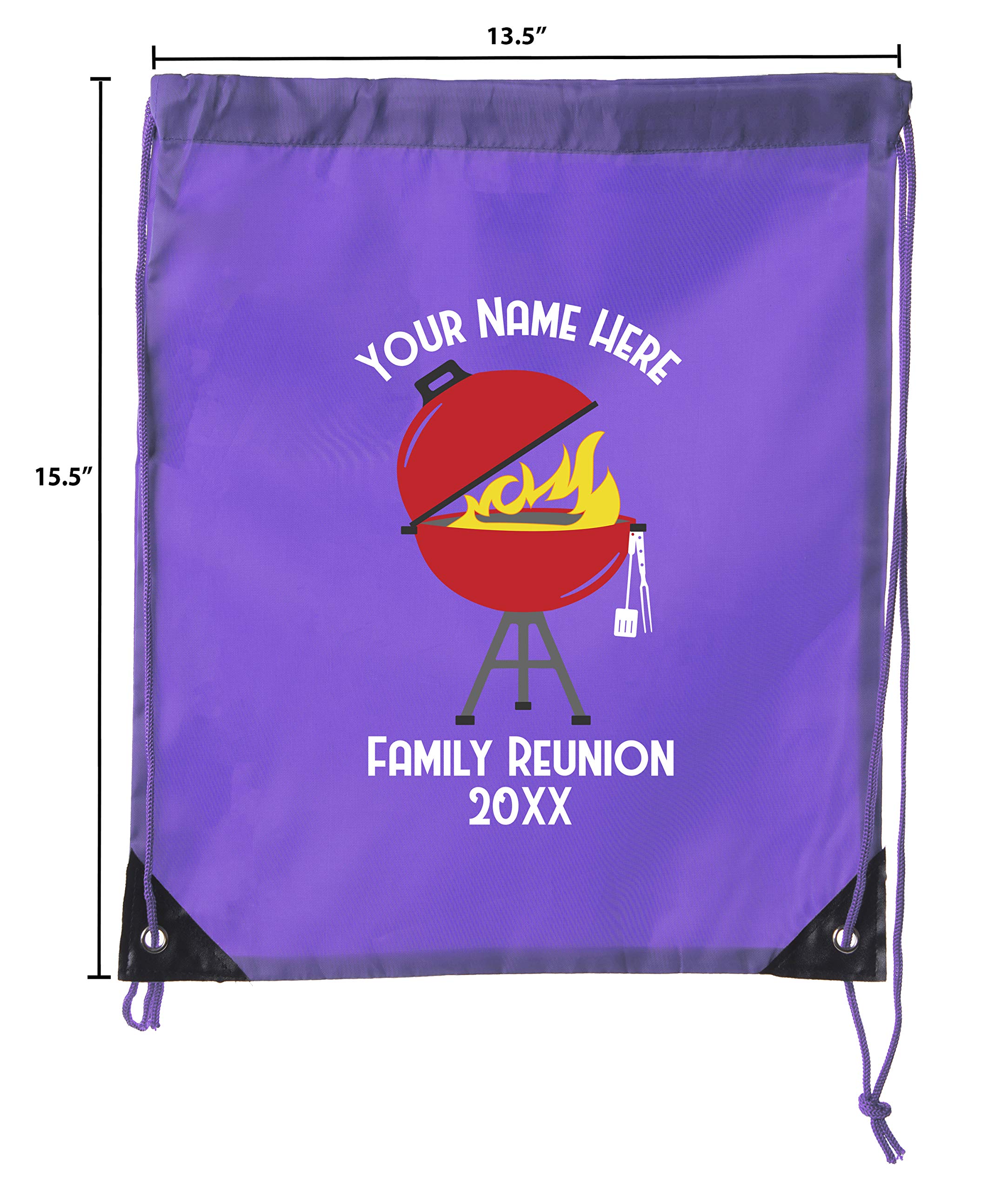 Personalized Grill with Custom Name & Date - BBQ Gift for Family Reunion, Birthday Party, Anniversary & Outdoor Cooking | Perfect for Backyard Gatherings & Picnics