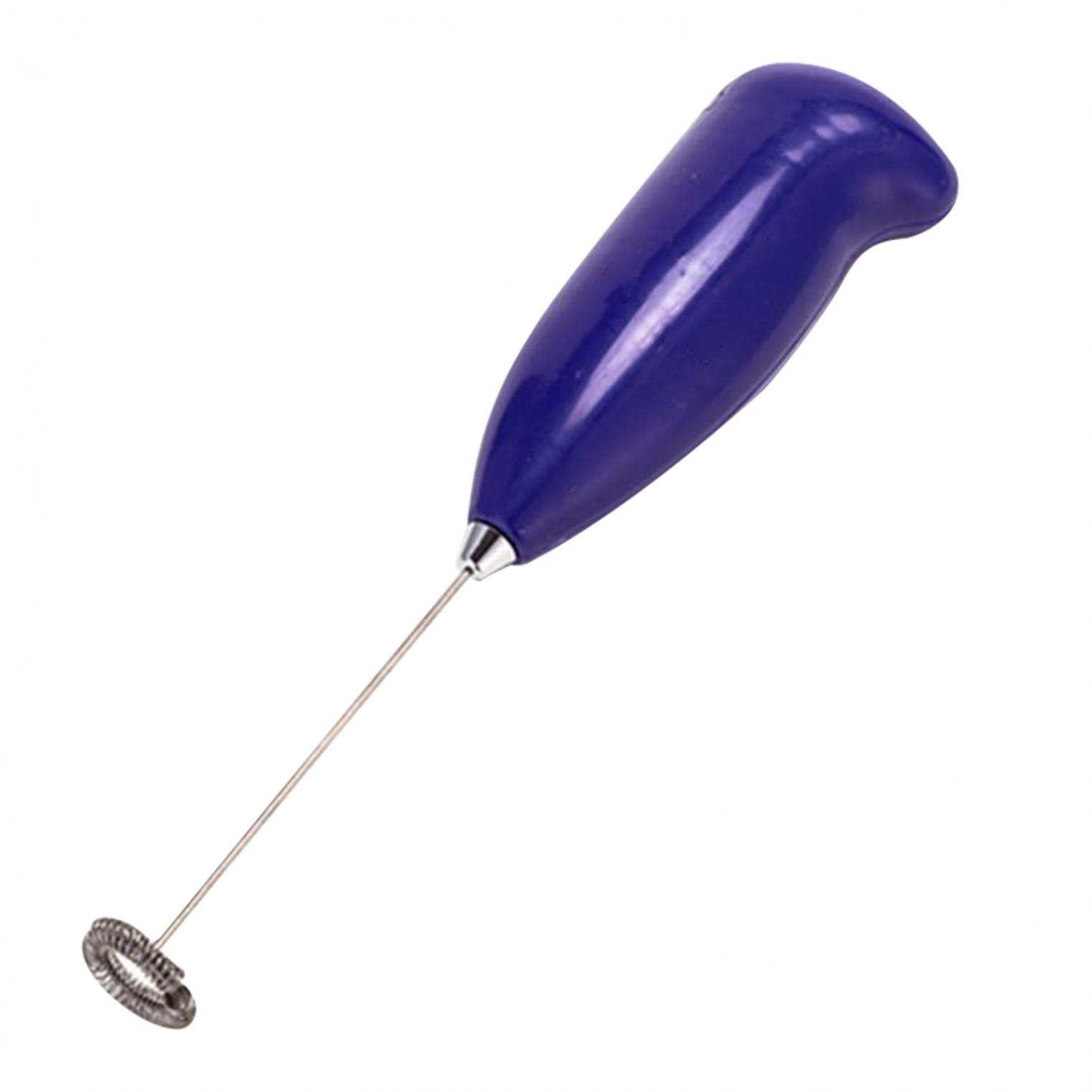 YeLukk Electric Handheld Milk Frother - Battery Powered Stainless Steel Whisk for Coffee, Latte, Cappuccino & Matcha | Perfect for Home, Office & Cafe Use