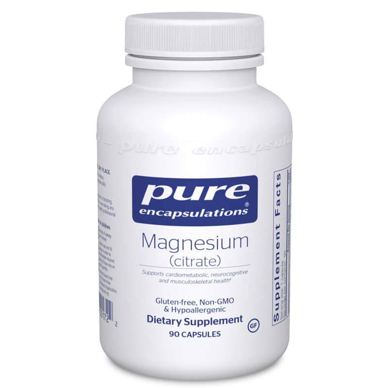 Premium Magnesium Citrate Supplement for Better Sleep, Muscle Recovery & Stress Relief - Vegan, Non-GMO, High Absorption - Supports Relaxation & Energy Boost