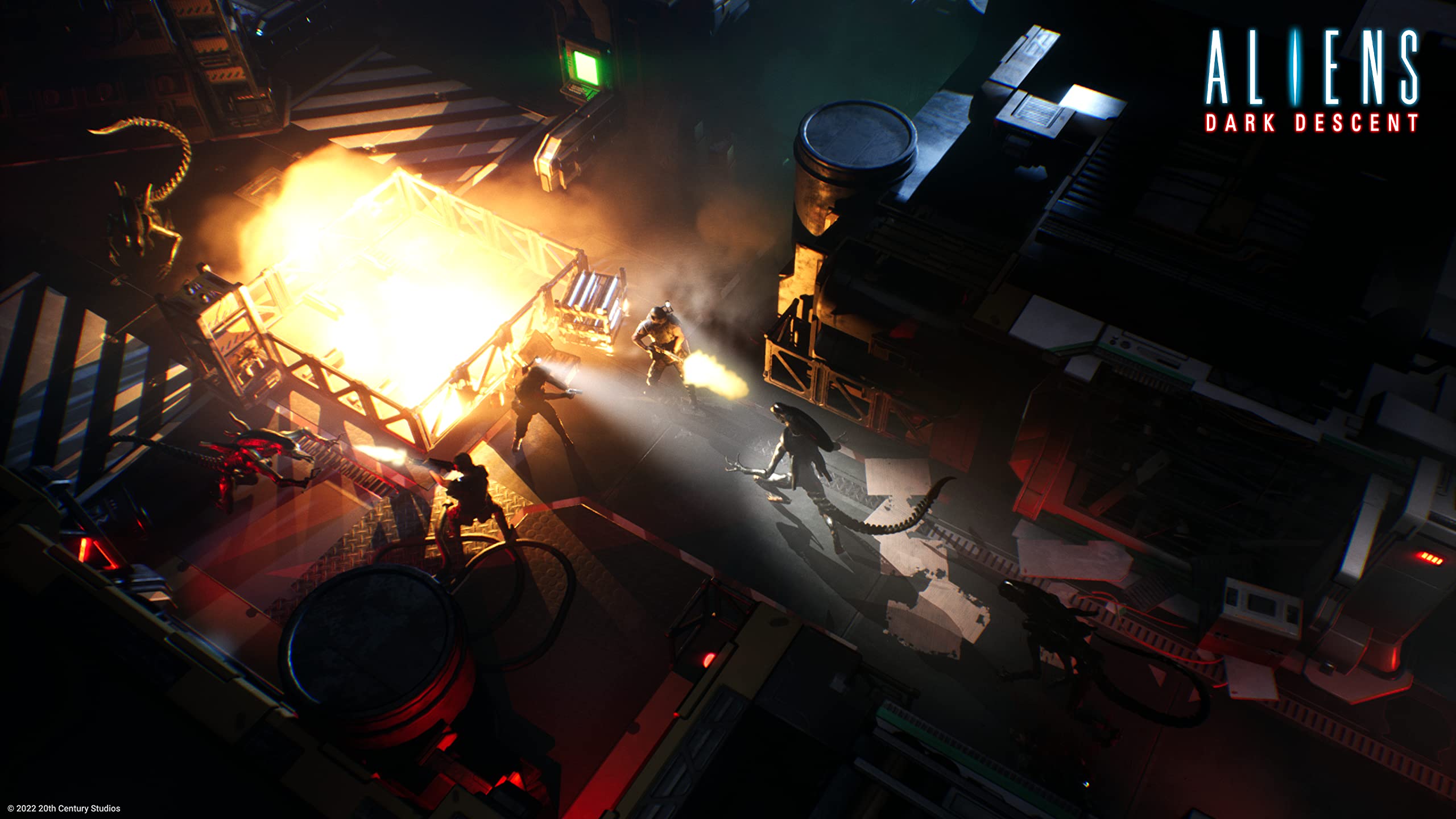 Alien Dark Descent PS5 Game - Sci-Fi Horror Survival Adventure for PlayStation 5 | Intense Single-Player Campaign & Strategic Gameplay | Perfect for Horror Fans & Sci-Fi Enthusiasts