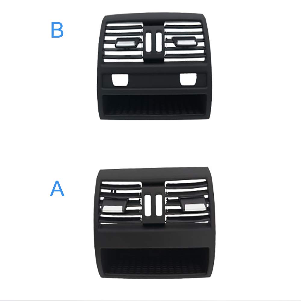 Maso Air Outlet Vent Grille Cover for BMW F10 F18 - Black Car Center Console Exhaust Port Cover | Perfect for Interior Protection & Dust Prevention in 5 Series & 6 Series Gran Turismo