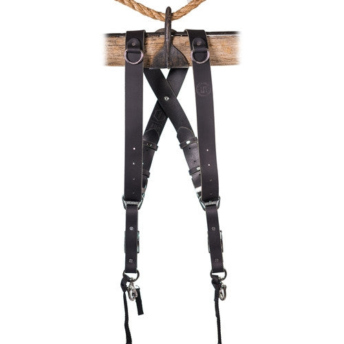 Holdfast Gear Money Maker Water Buffalo Leather Belt - Black, Medium Size - Perfect for Photographers, Videographers & Outdoor Adventures