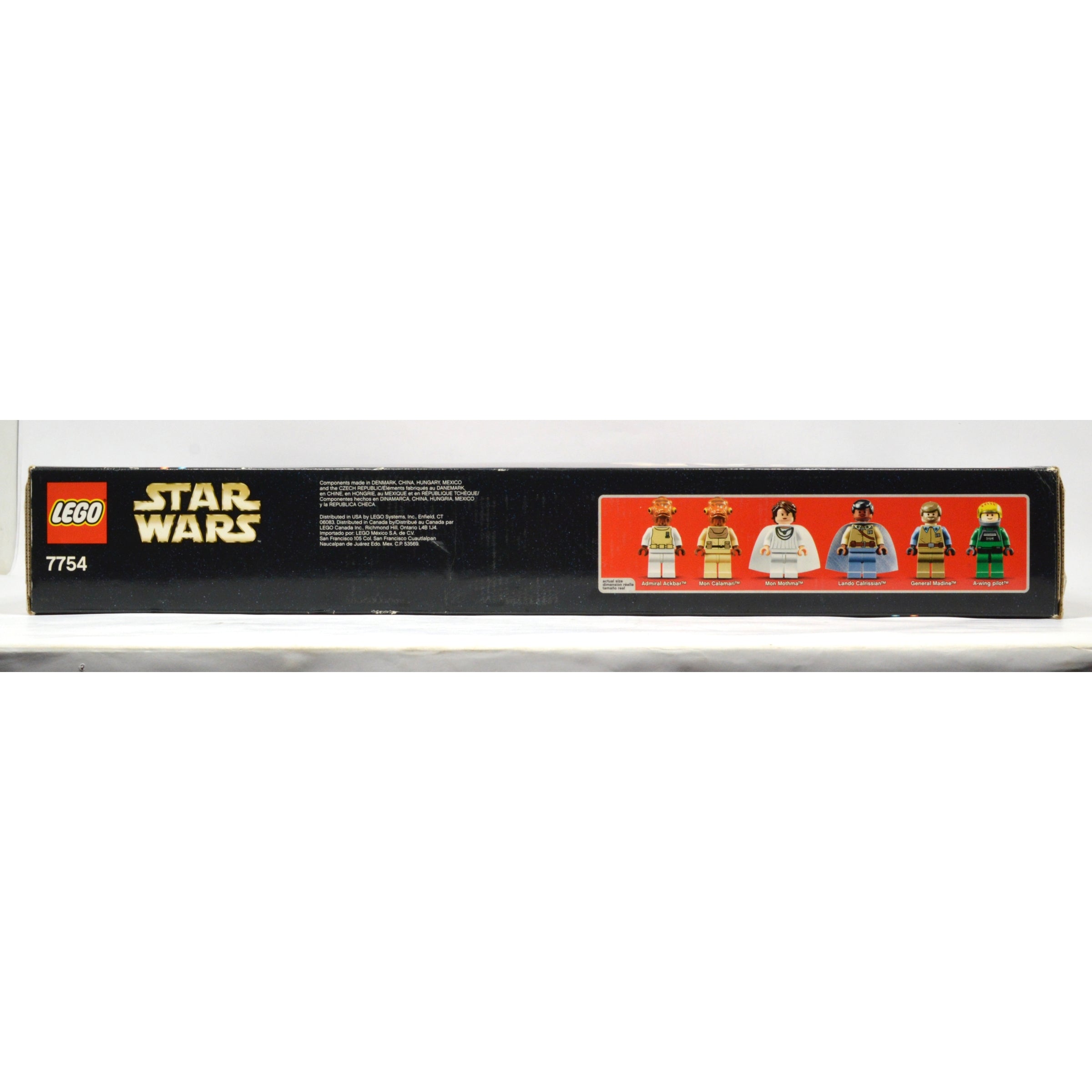 Brand New LEGO STAR WARS 7754 Home One Mon Calamari Star Cruiser Building Set - Sealed Collectible for Star Wars Fans | Perfect for Display, Gifts & Play