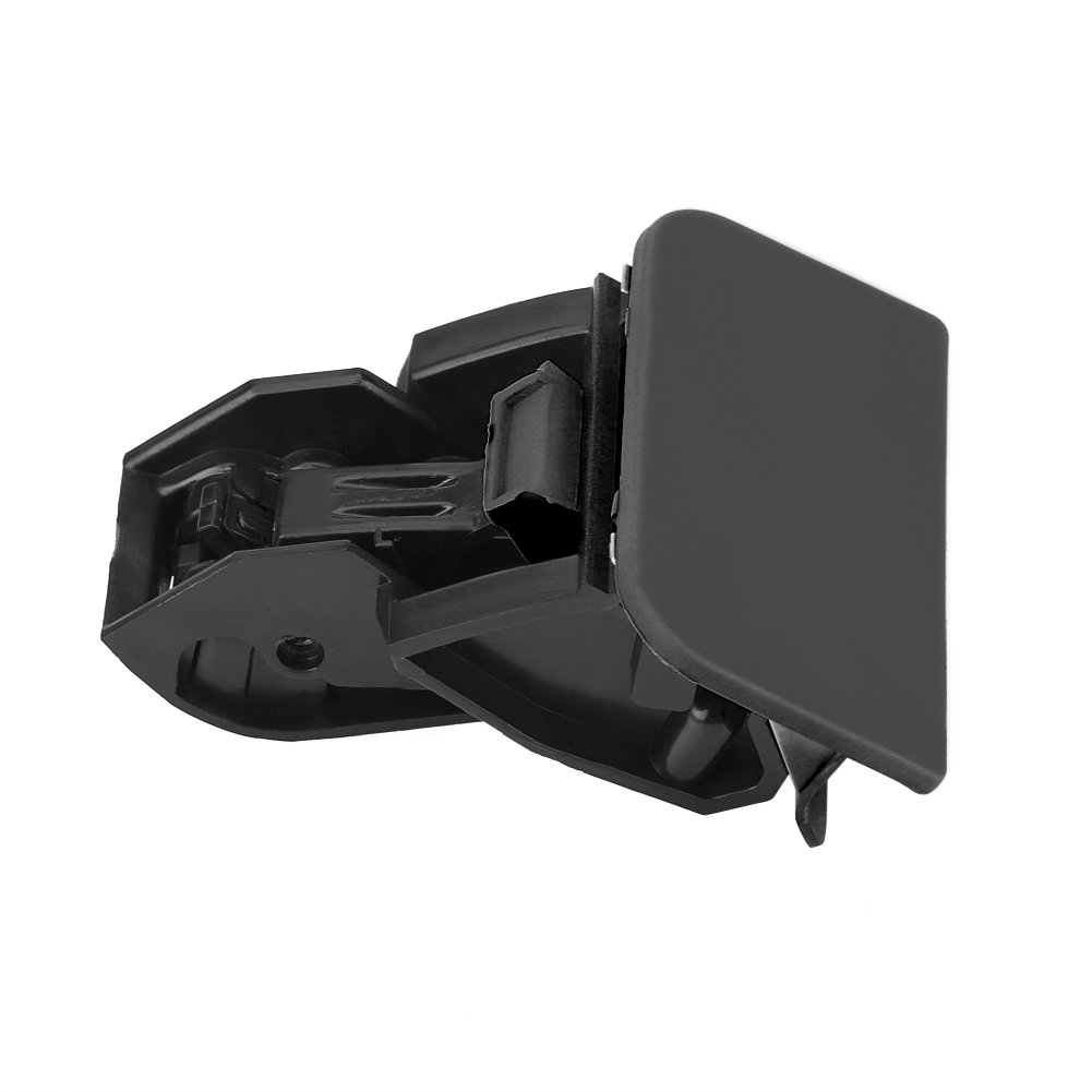 Black Car Glove Box Lock Lid Handle - No Hole Replacement for Secure Storage | Perfect for Organizing Car Accessories & Protecting Valuables