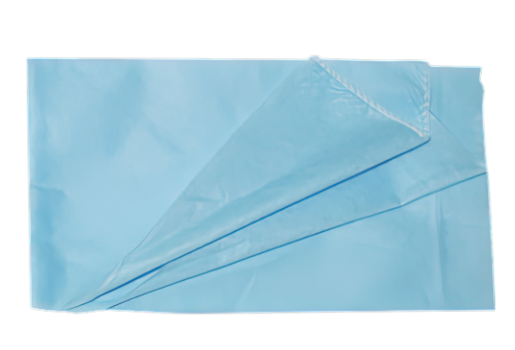 Disposable Blue Spunbond Pillow Case 53 x 45cm (21 x 18 Inches) - Non-Woven Medical Pillow Cover for Hospital, Salon, Spa & Travel - Hygienic Single Use Bedding Protection