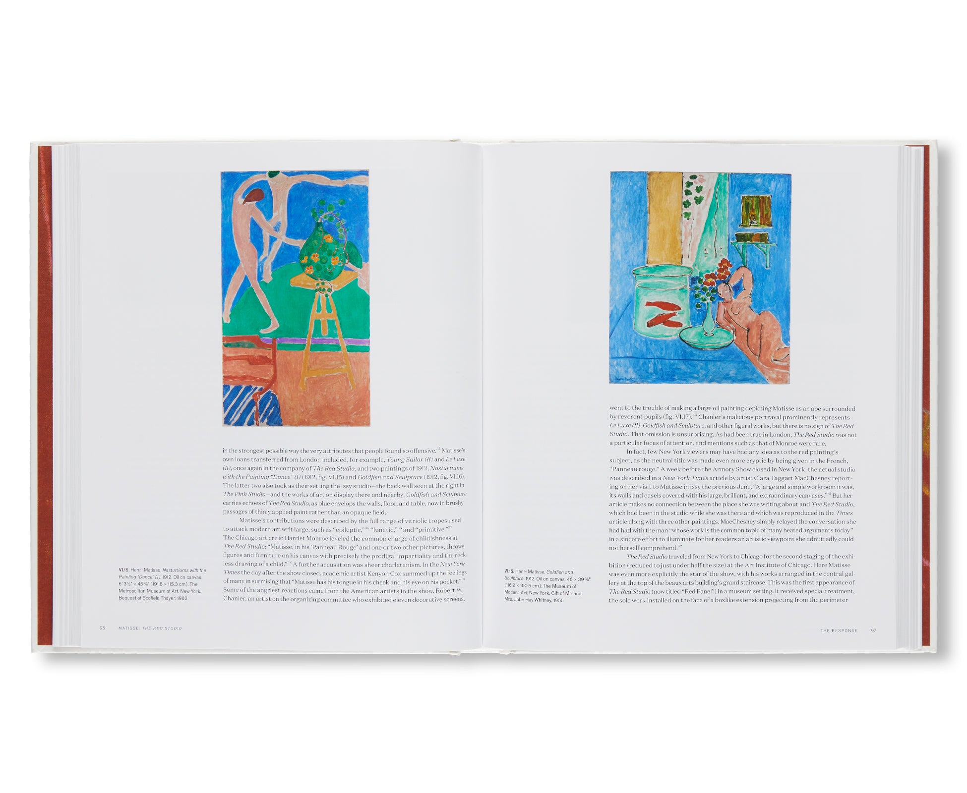 Matisse: The Red Studio by Henri Matisse - Famous Art Reproduction for Home Decor & Office Wall Art