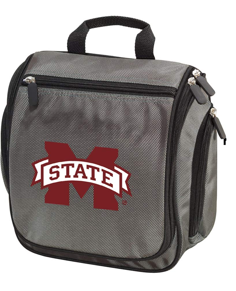 Mississippi State University Toiletry Bag for Men - Hanging Travel Shaving Kit | Perfect for College Dorm, Gym & Business Trips