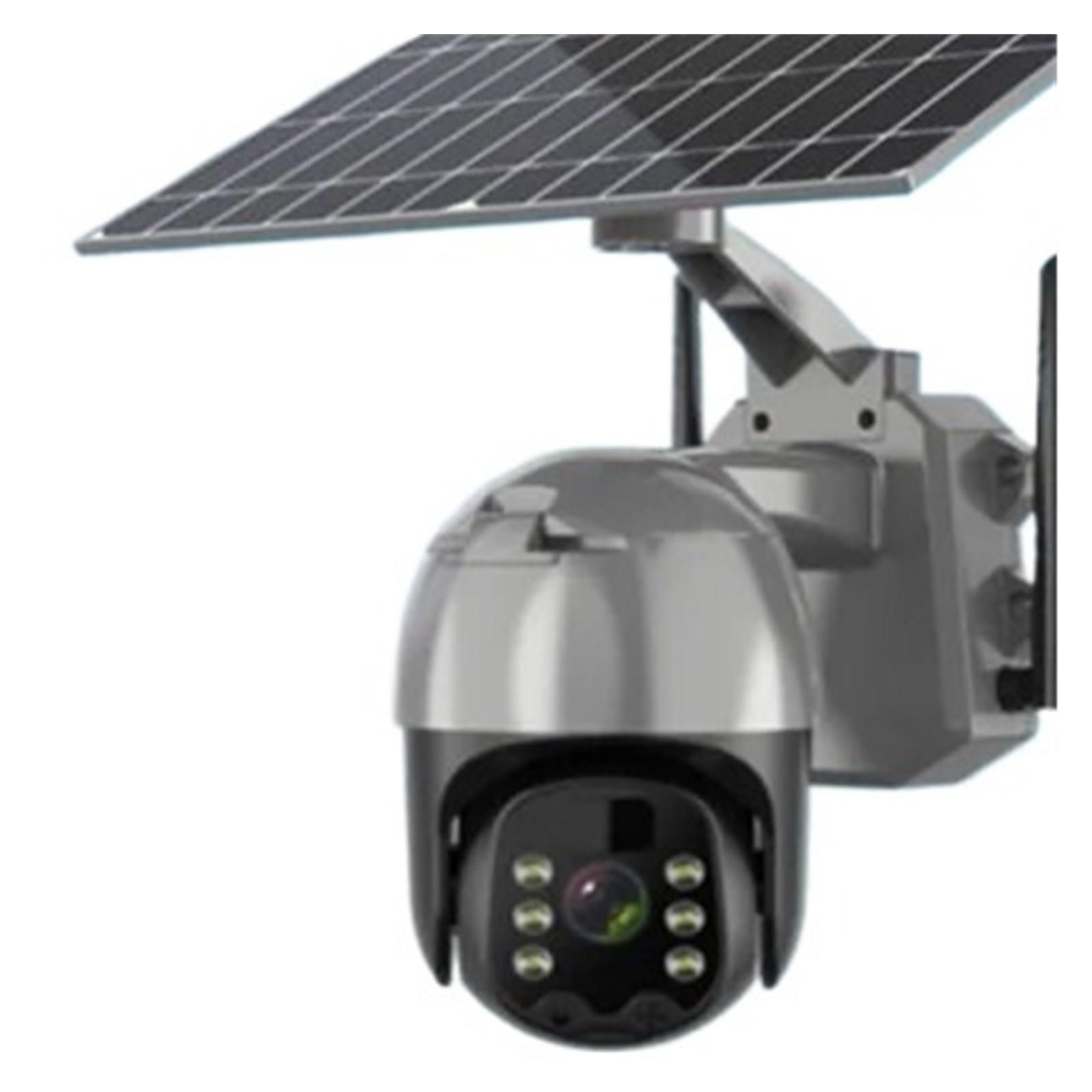 4MP HD Outdoor 4G Solar Security Camera with PTZ, Cloud Storage & PIR Motion Detection - Wireless Battery CCTV Camera with Night Vision for Home Security (4G Camera Only) - Perfect for Remote Monitoring, Backyard Surveillance, and Property Protection
