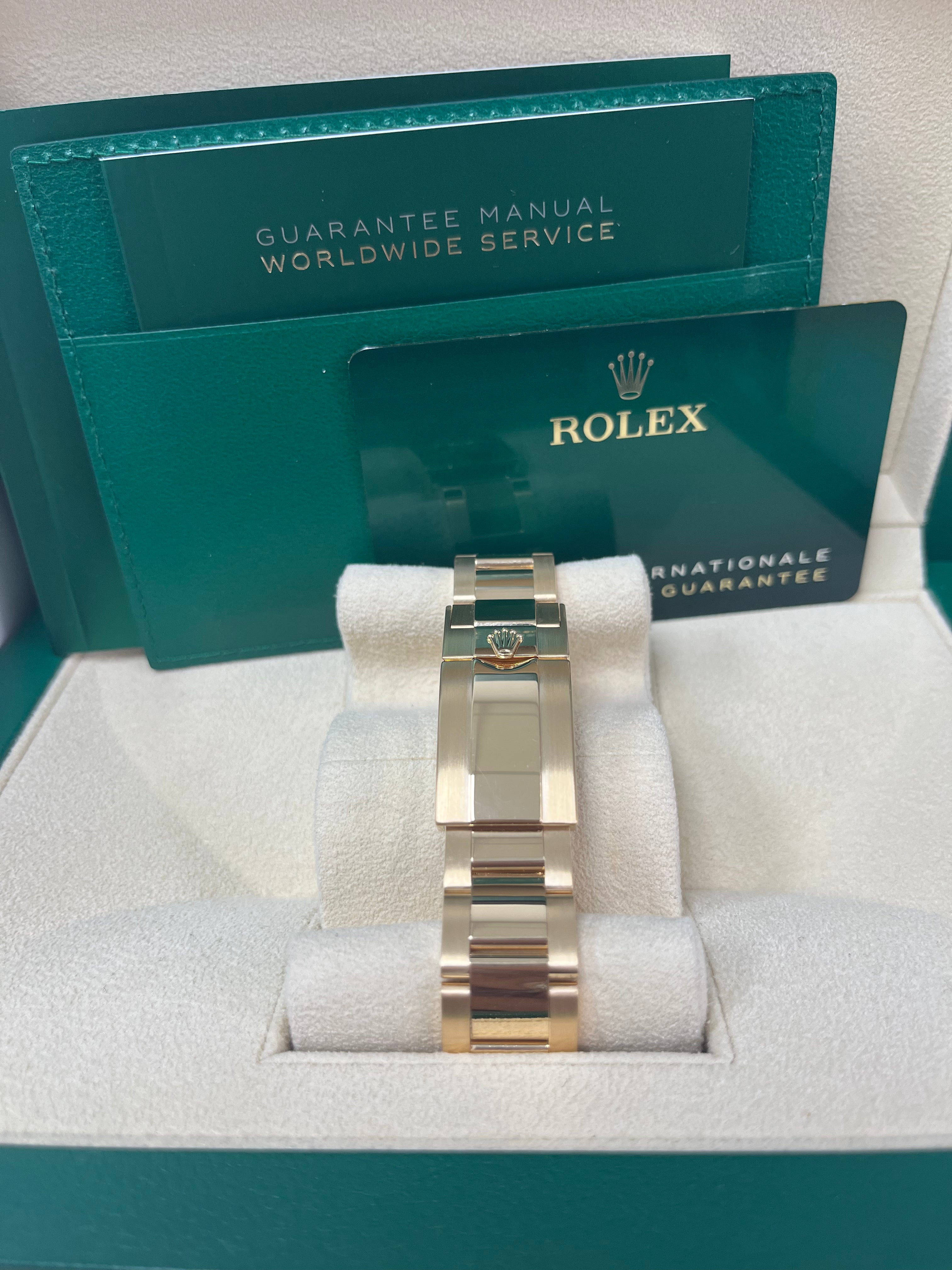 Rolex Yacht-Master II 18K Yellow Gold Men's Watch with White Mercedes Dial - Ref. 116688 - Luxury Nautical Sports Watch for Sailing & Yachting Enthusiasts